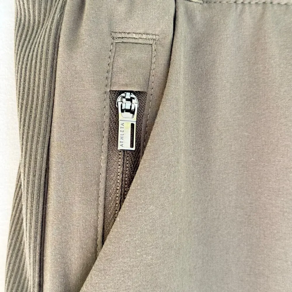 Athleta Womens Size 2P Brooklyn Jogger Pull on Pants Gray Athletic Athleisure - Picture 4 of 8